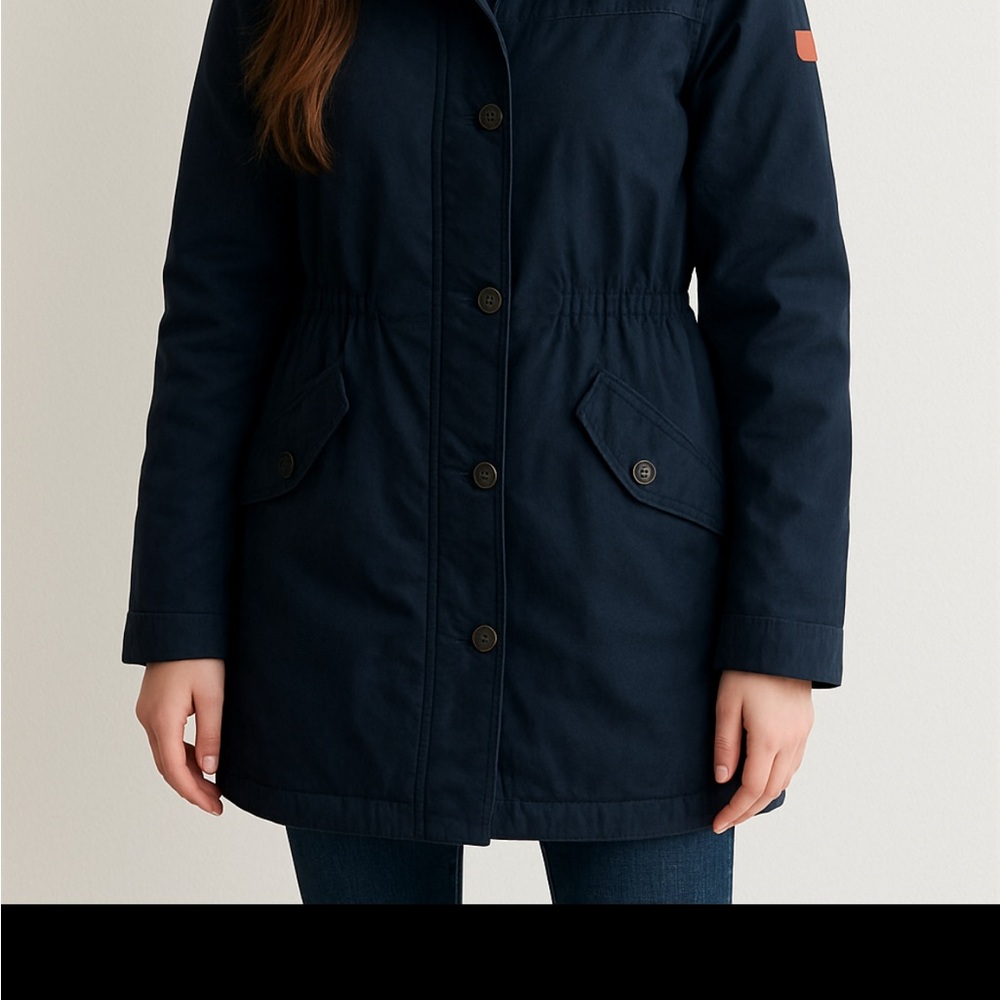 Hollister Dark Blue Utility Jacket